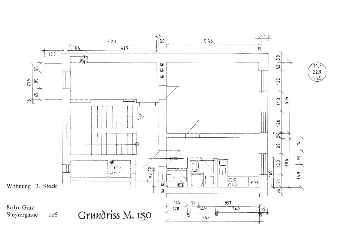 2-Zimmer-Wohnung mieten in Graz – 47,6 m², € 650 – Bild 9 von 9