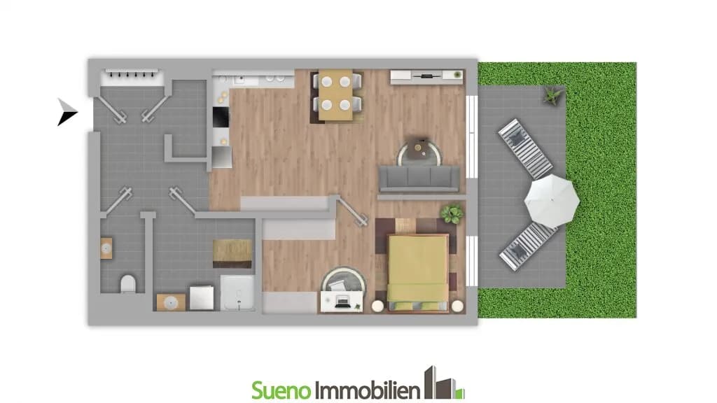 Wohnung kaufen in Linz Land – 50,21 m², € 263.000 – Bild 10 von 11