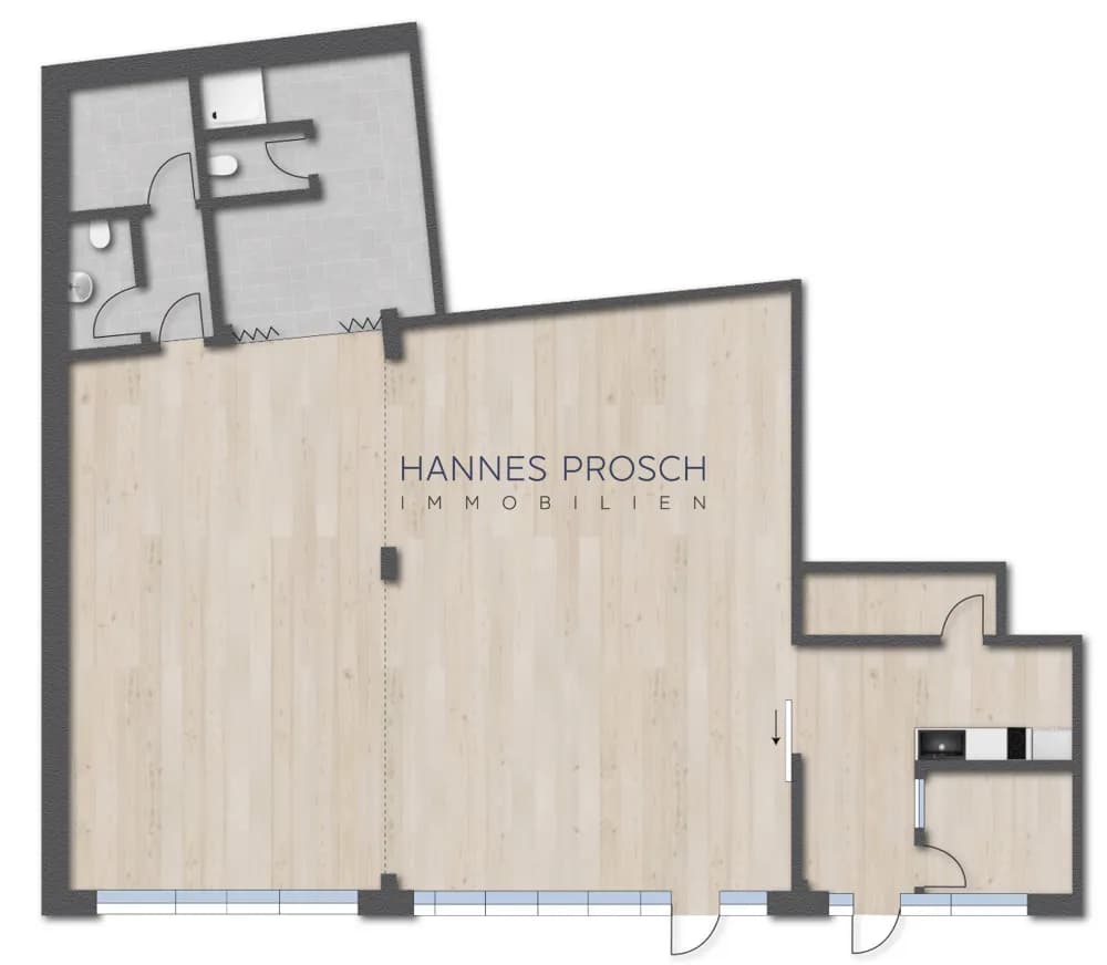 Gewerbeimmobilie mieten in Kitzbühel – 201 m², € 3.714 – Bild 4 von 4