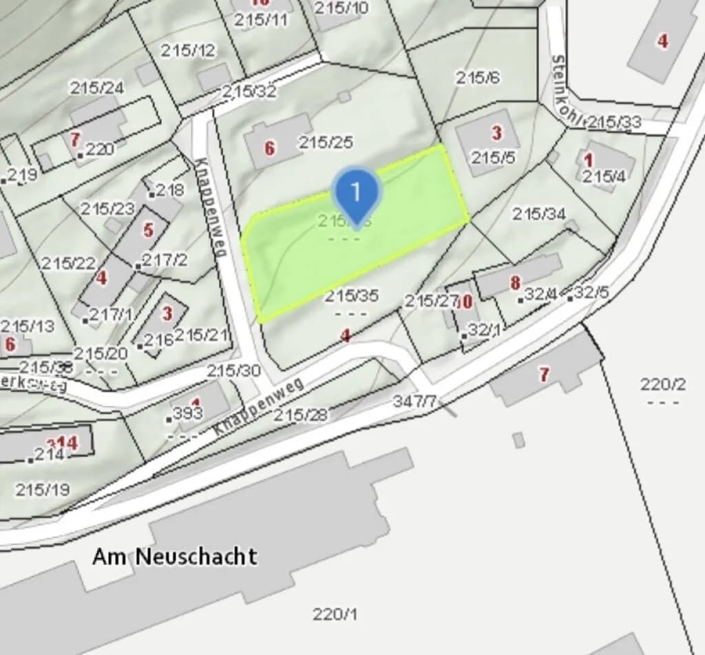 Grundstück kaufen in Neunkirchen – 1 602 m², € 225.000 – Bild 4 von 5