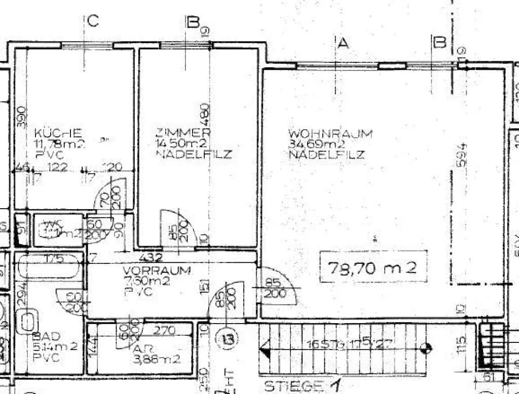 2-Zimmer-Wohnung mieten in Tulln – 78,7 m², € 824 – Bild 11 von 11