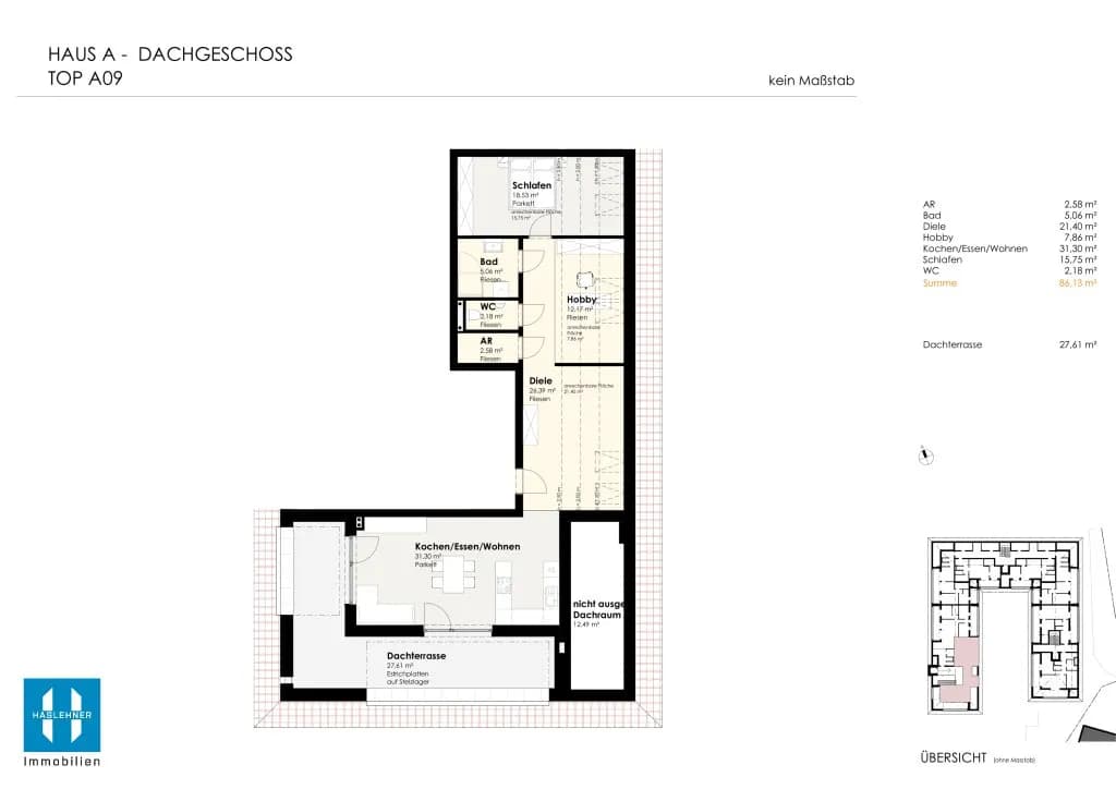 2-Zimmer-Wohnung kaufen in Eferding – 86,13 m², € 372.332 – Bild 14 von 14