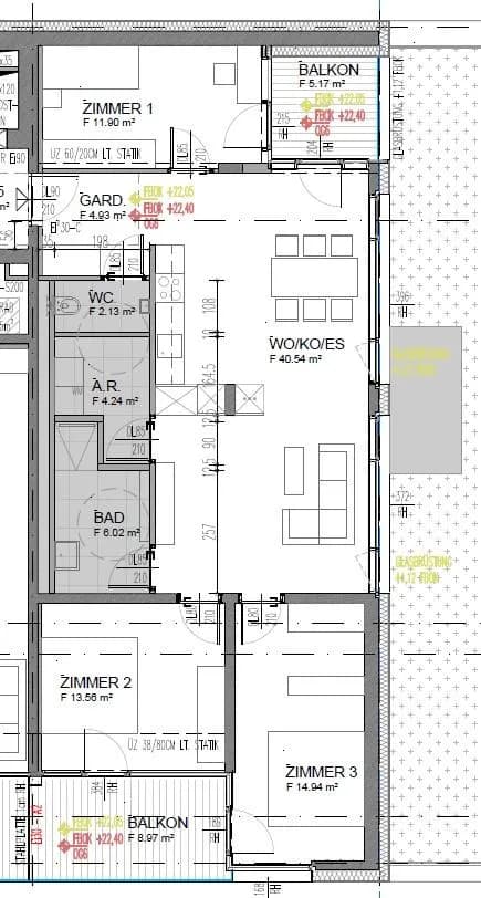 4-Zimmer-Wohnung mieten in Schwaz – 98 m², € 2.066 – Bild 12 von 12