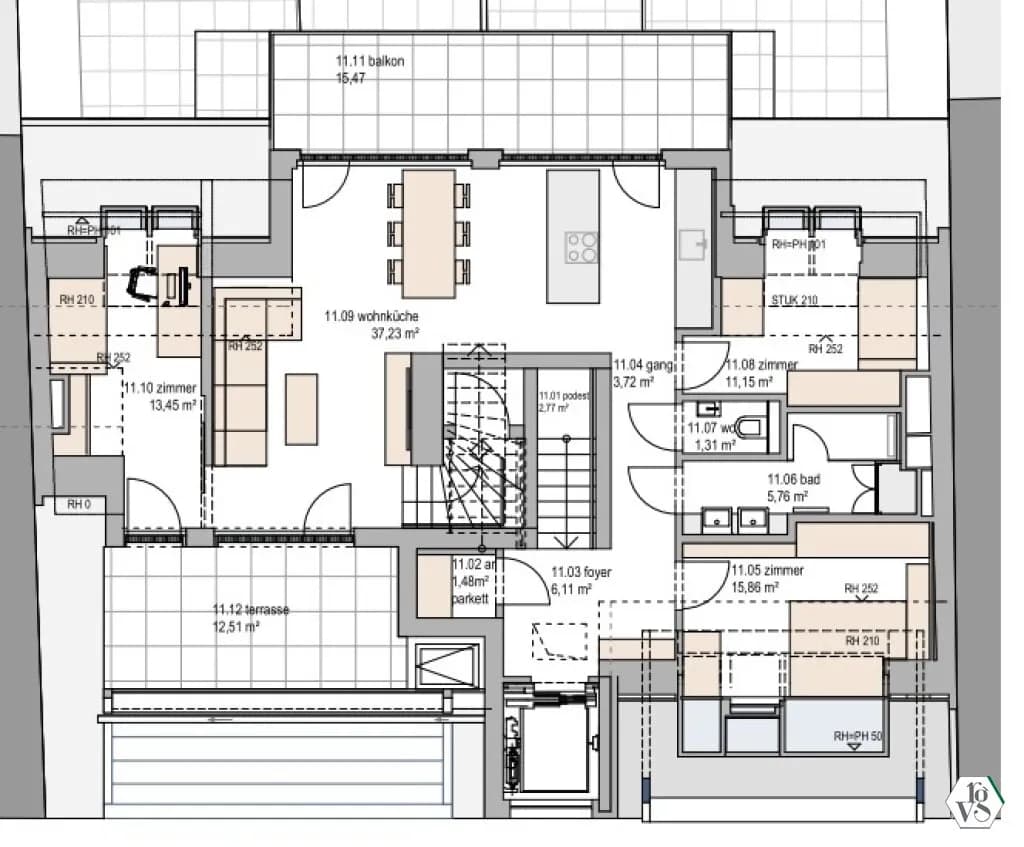 4-Zimmer-Wohnung kaufen in Wien – 102,29 m², € 879.000 – Bild 20 von 21