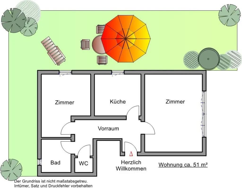 2-Zimmer-Wohnung mieten in Gmunden – 52 m², € 676 – Bild 10 von 11