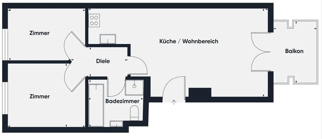 3-Zimmer-Wohnung mieten in Linz – 51,96 m², € 690 – Bild 10 von 10