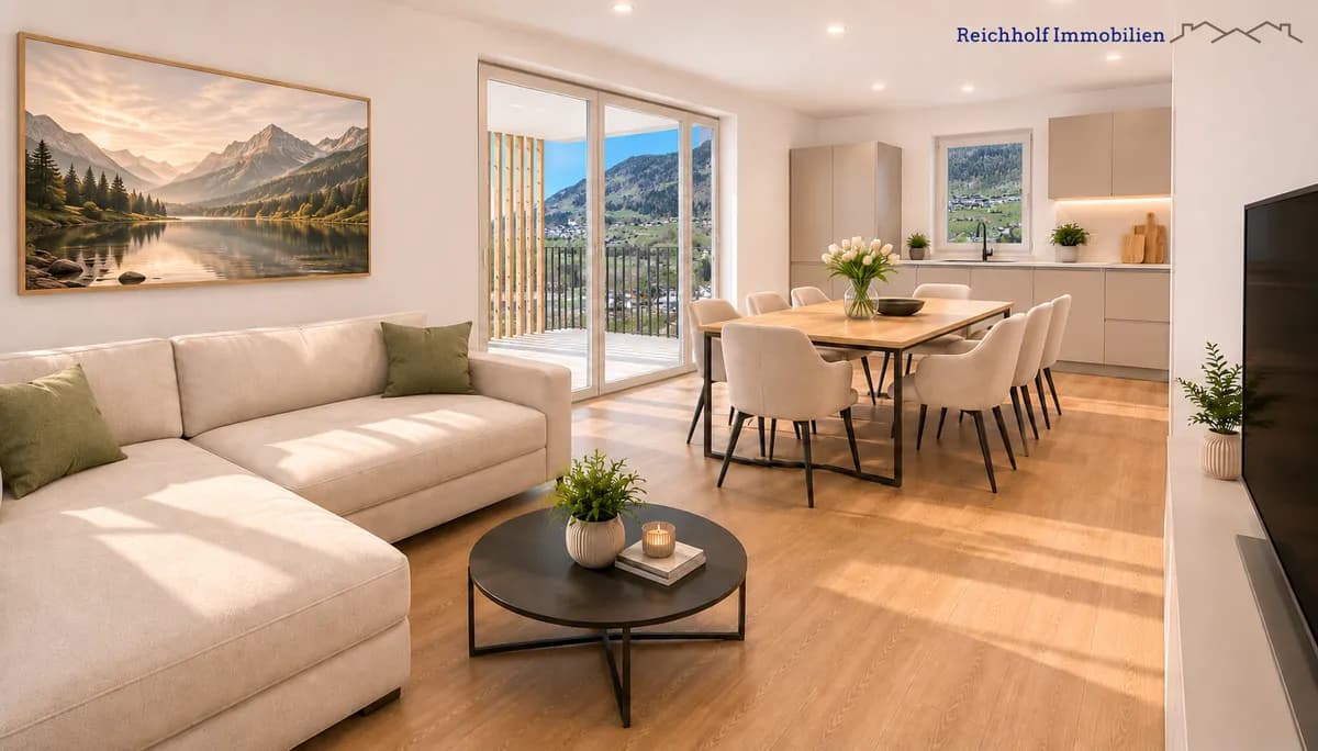 2-Zimmer-Wohnung kaufen in Sankt Johann im Pongau – 52 m², € 265.000 – Bild 1 von 4