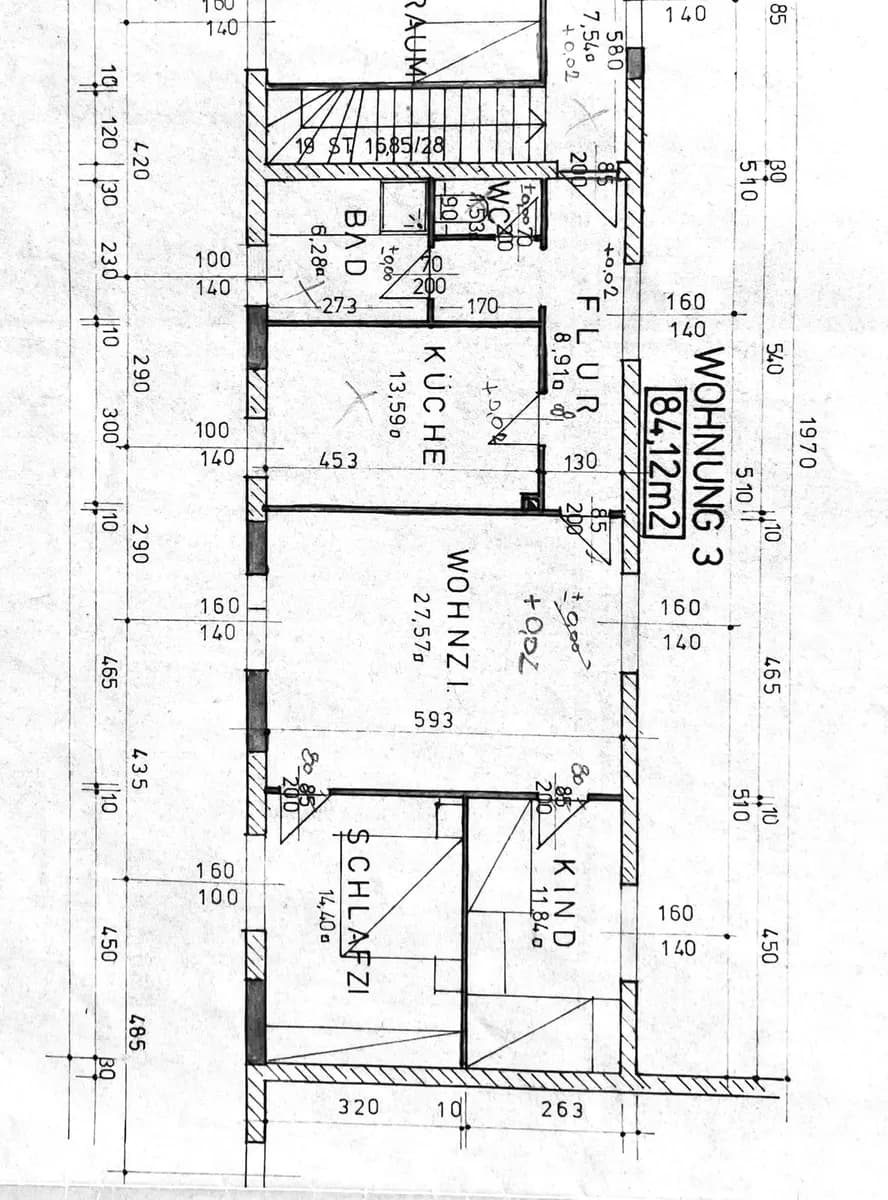 3-Zimmer-Wohnung mieten in Wels-Land – 84 m², € 784 – Bild 3 von 13