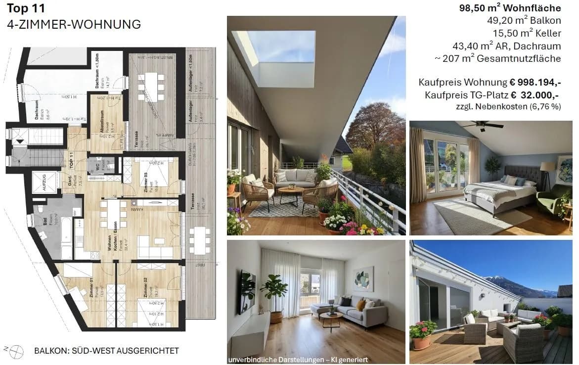 Wohnung kaufen in Schwaz – 47 m² – Bild 21 von 21