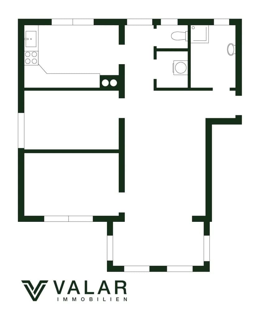 3-Zimmer-Wohnung kaufen in Gmunden – 72,73 m², € 279.000 – Bild 8 von 8
