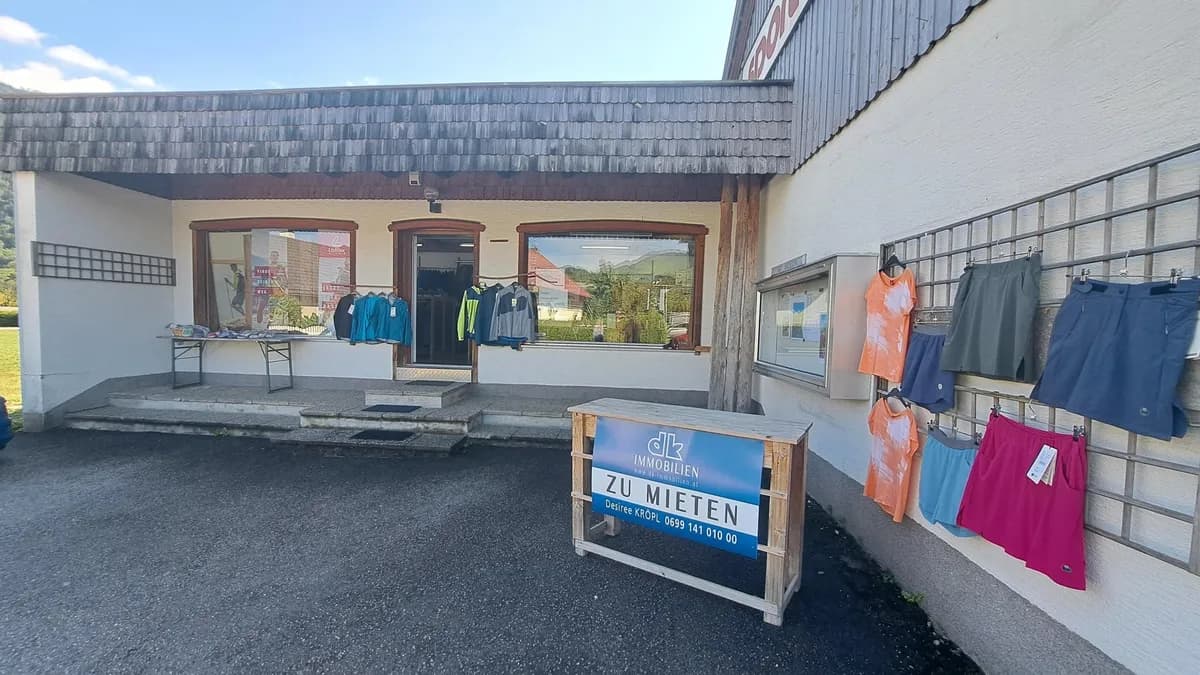 Gewerbeimmobilie mieten in Kirchdorf an der Krems – 154 m², € 1.100