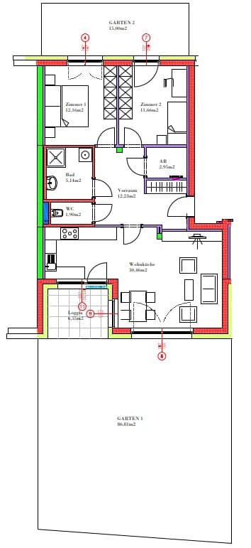 3-Zimmer-Wohnung kaufen in Graz – 76 m², € 370.000 – Bild 14 von 14
