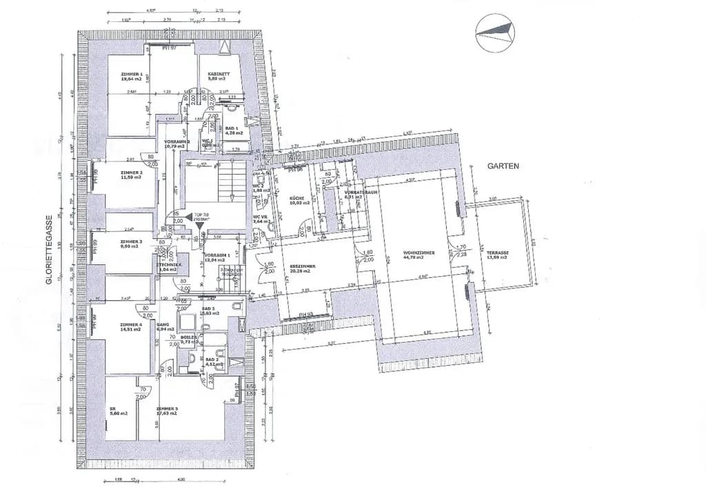 7-Zimmer-Wohnung mieten in Wien – 219 m², € 2.872 – Bild 19 von 19