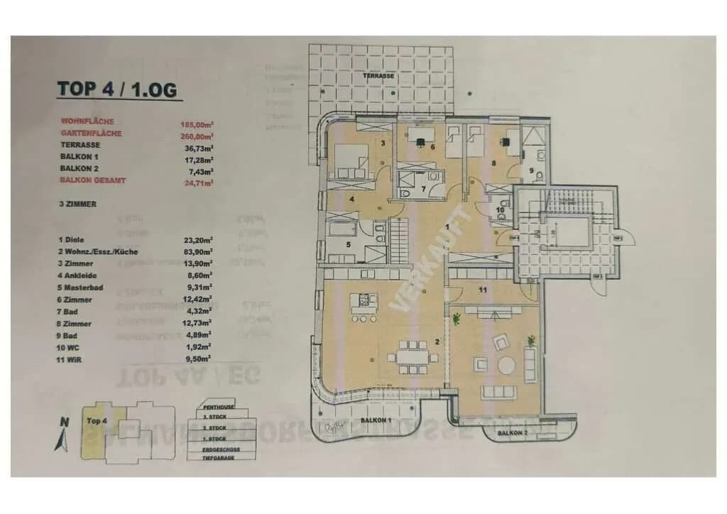 4-Zimmer-Wohnung kaufen in Wien – 185 m², € 2.400.000 – Bild 19 von 19
