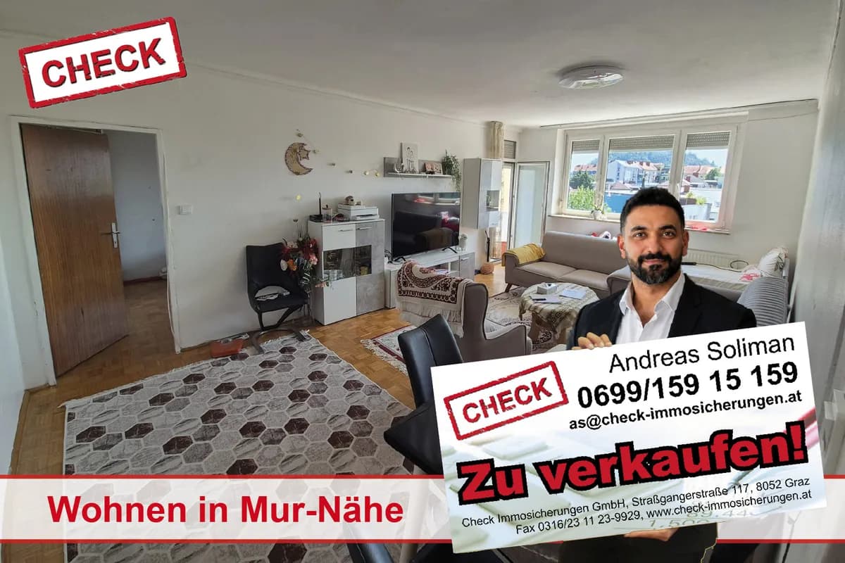 3-Zimmer-Wohnung kaufen in Graz – 88 m², € 199.000