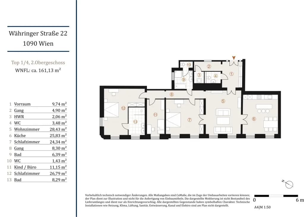 5-Zimmer-Wohnung kaufen in Wien – 161,63 m², € 1.395.000 – Bild 39 von 39