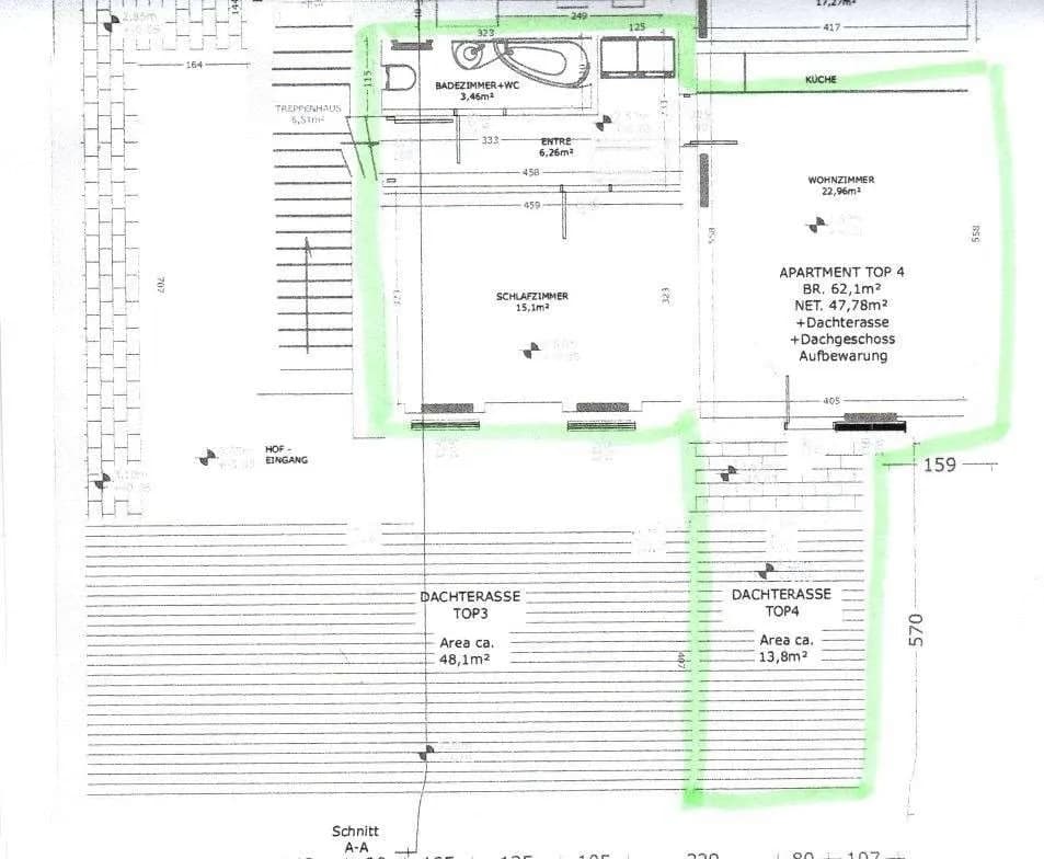 2-Zimmer-Wohnung mieten in Eisenstadt – 50 m², € 750 – Bild 8 von 9