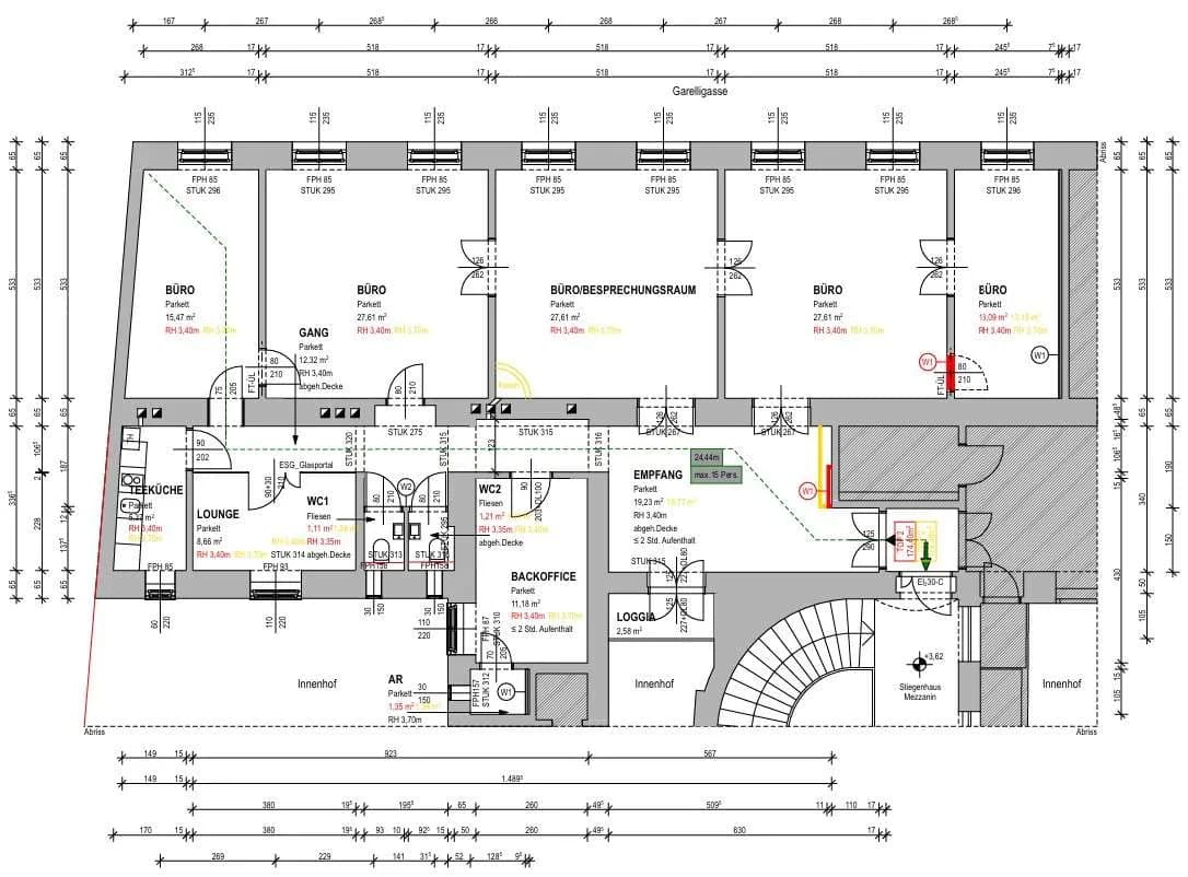 Gewerbeimmobilie mieten in Wien – 172 m², € 18 – Bild 14 von 14