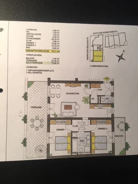 3-Zimmer-Wohnung mieten in Graz – 76 m², € 1.300 – Bild 32 von 32