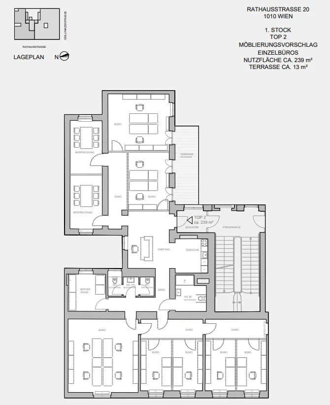Gewerbeimmobilie mieten in Wien – 662 m², € 19.728 – Bild 10 von 11