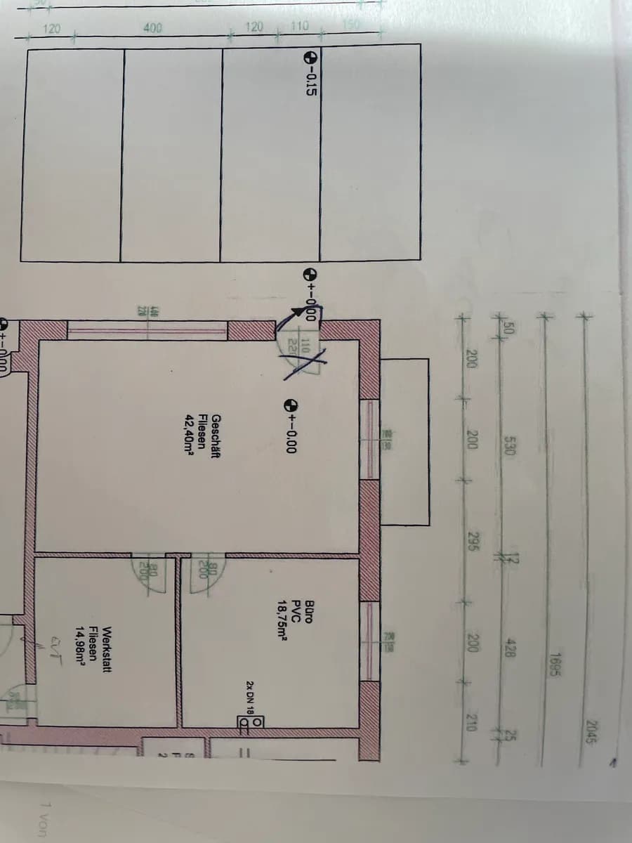 3-Zimmer-Gewerbeimmobilie mieten in Rohrbach – 76 m², € 1.552
