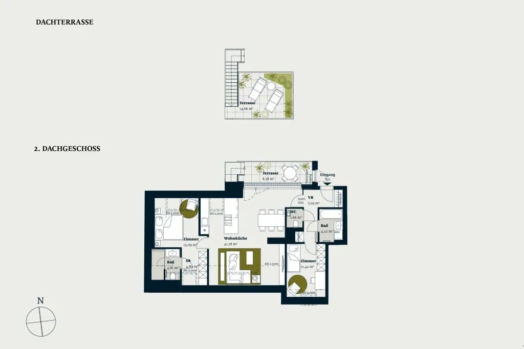3-Zimmer-Wohnung kaufen in Wien – 88,81 m², € 1.003.600 – Bild 2 von 13