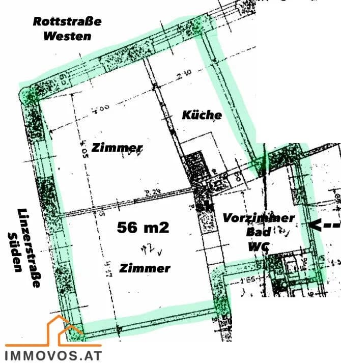 2-Zimmer-Wohnung kaufen in Wien – 56 m², € 179.000 – Bild 13 von 13