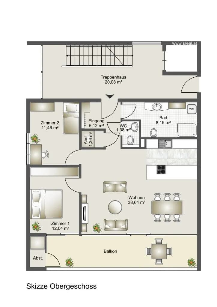 Wohnung kaufen in Feldkirch – 78,11 m², € 469.000 – Bild 18 von 21