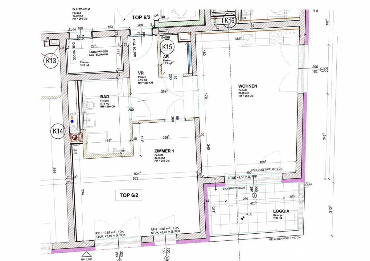 2-Zimmer-Wohnung mieten in Wien – 64 m², € 1.200 – Bild 11 von 11