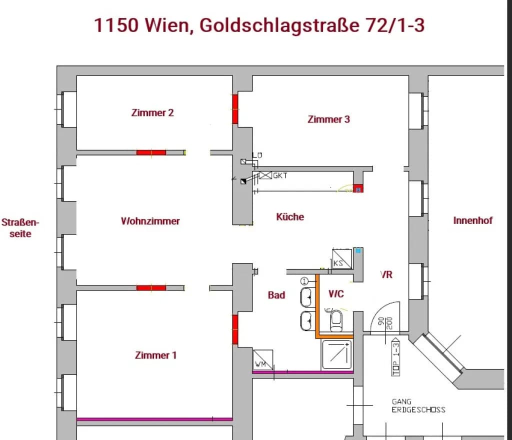 Wohnung mieten in Wien – 90,2 m², € 1.050 – Bild 16 von 16