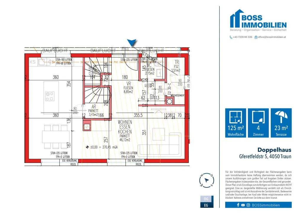 4-Zimmer-Wohnung kaufen in Linz Land – 125,53 m², € 679.000 – Bild 21 von 23