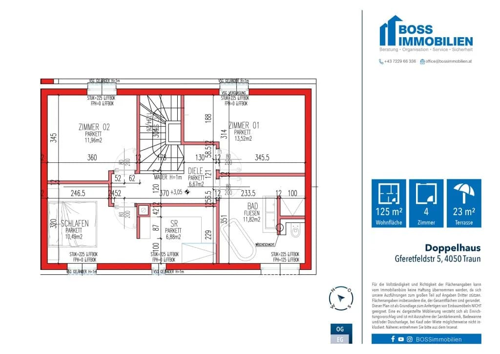 4-Zimmer-Wohnung kaufen in Linz Land – 125,53 m², € 679.000 – Bild 22 von 23