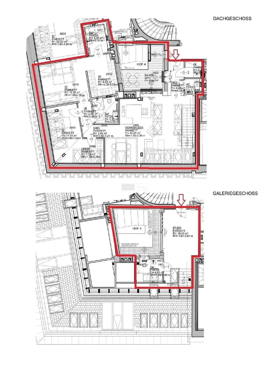 4-Zimmer-Wohnung mieten in Wien – 154 m², € 4.105 – Bild 11 von 12
