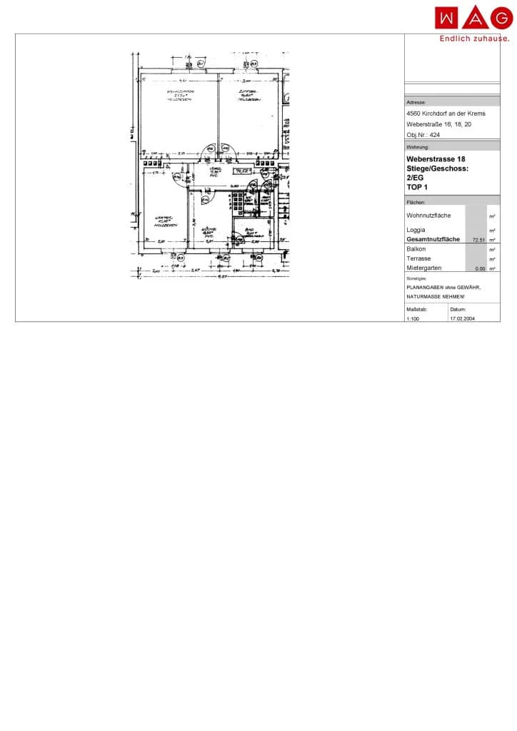 3-Zimmer-Wohnung mieten in Kirchdorf an der Krems – 72,52 m², € 806 – Bild 15 von 15