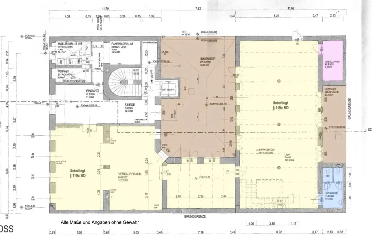 7-Zimmer-Gewerbeimmobilie kaufen in Wien – 579 m², € 2.500.000 – Bild 17 von 18