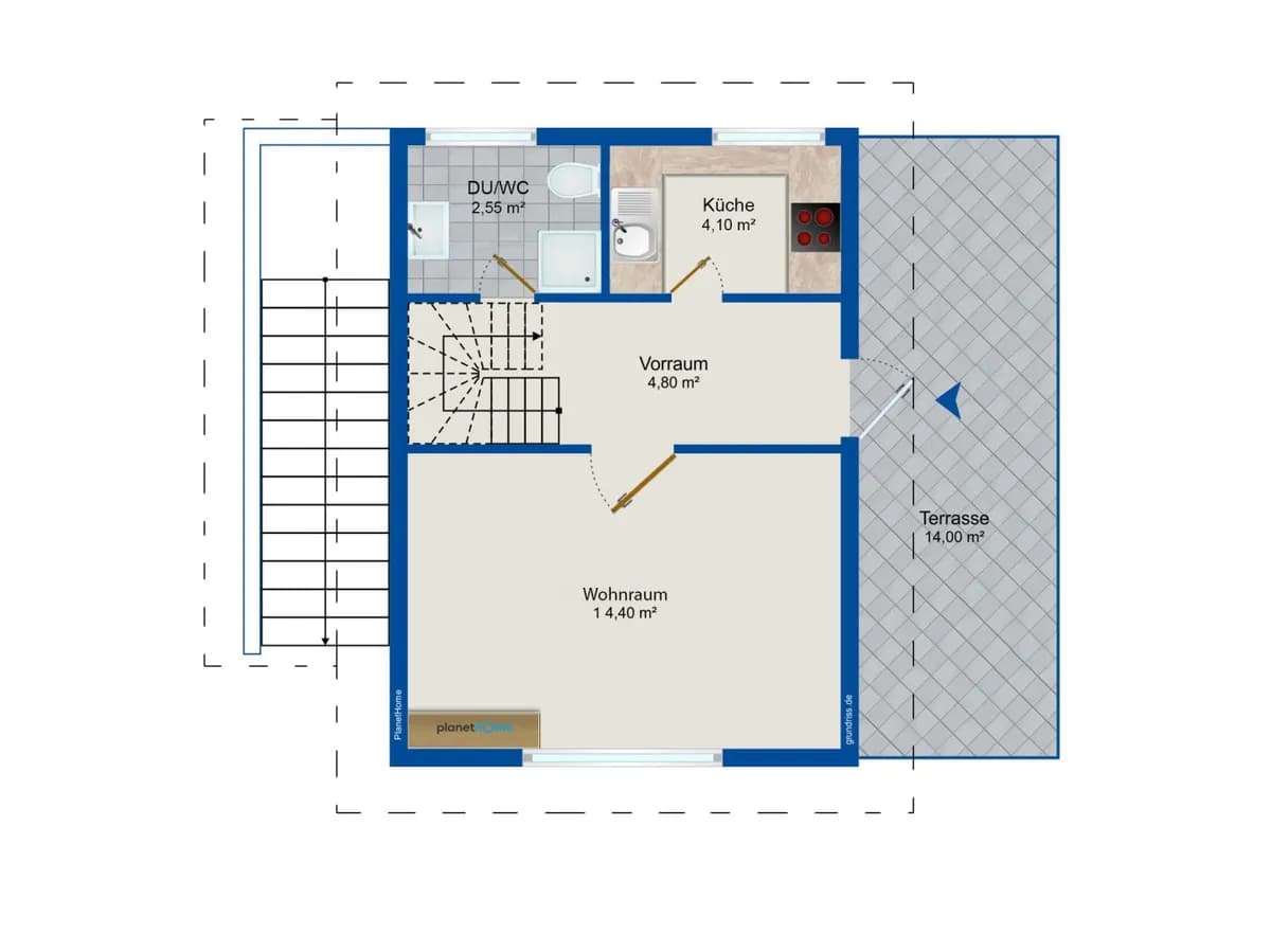 3-Zimmer-Haus kaufen in Wien – 51,65 m², € 420.000 – Bild 18 von 20