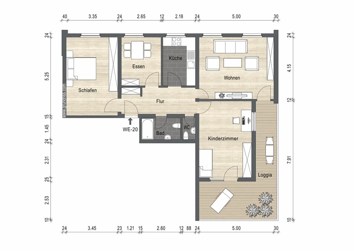 3-Zimmer-Wohnung kaufen in Bregenz – 86,57 m², € 375.000 – Bild 13 von 13