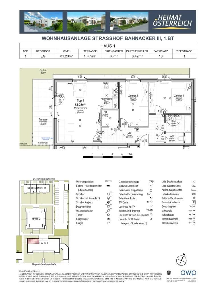 3-Zimmer-Wohnung mieten in Gänserndorf – 81,23 m², € 895 – Bild 6 von 7