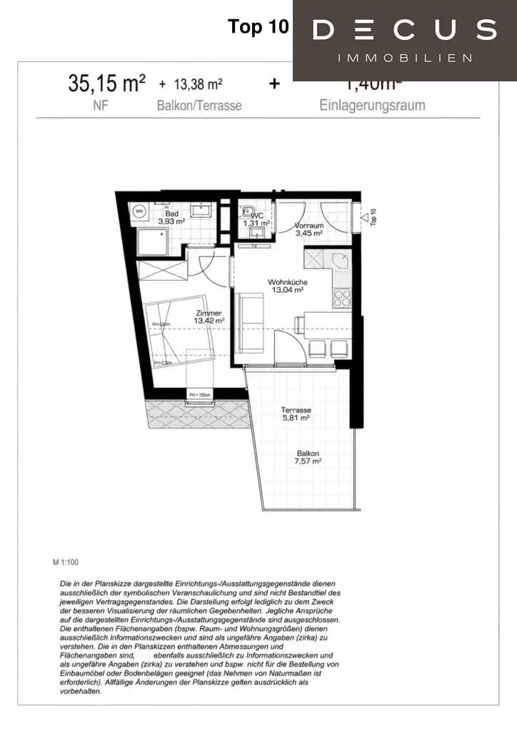 2-Zimmer-Wohnung kaufen in Wien – 35,15 m², € 267.900 – Bild 26 von 26