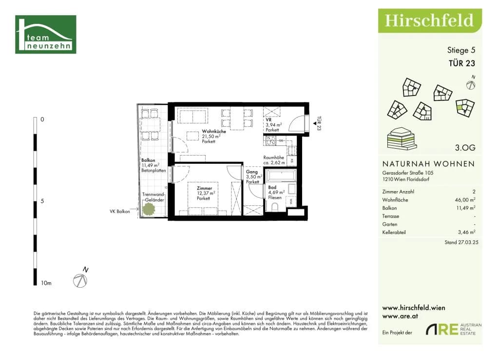 Immobilie kaufen in Wien – 46 m², € 247.000 – Bild 26 von 26