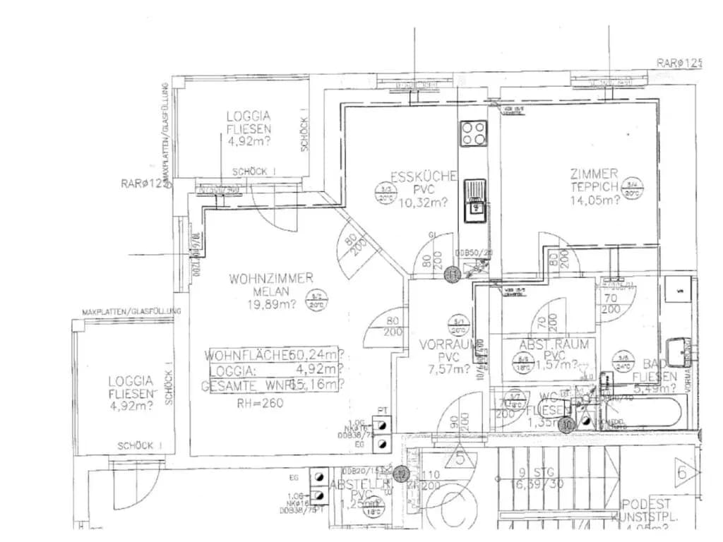 2-Zimmer-Wohnung mieten in Oberpullendorf – 65,31 m², € 451 – Bild 4 von 4