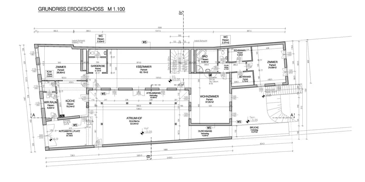 7-Zimmer-Haus mieten in Wien – 409,52 m², € 4.950 – Bild 49 von 51
