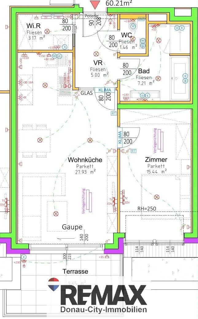 2-Zimmer-Wohnung kaufen in Wien – 60,21 m², € 398.000 – Bild 14 von 15