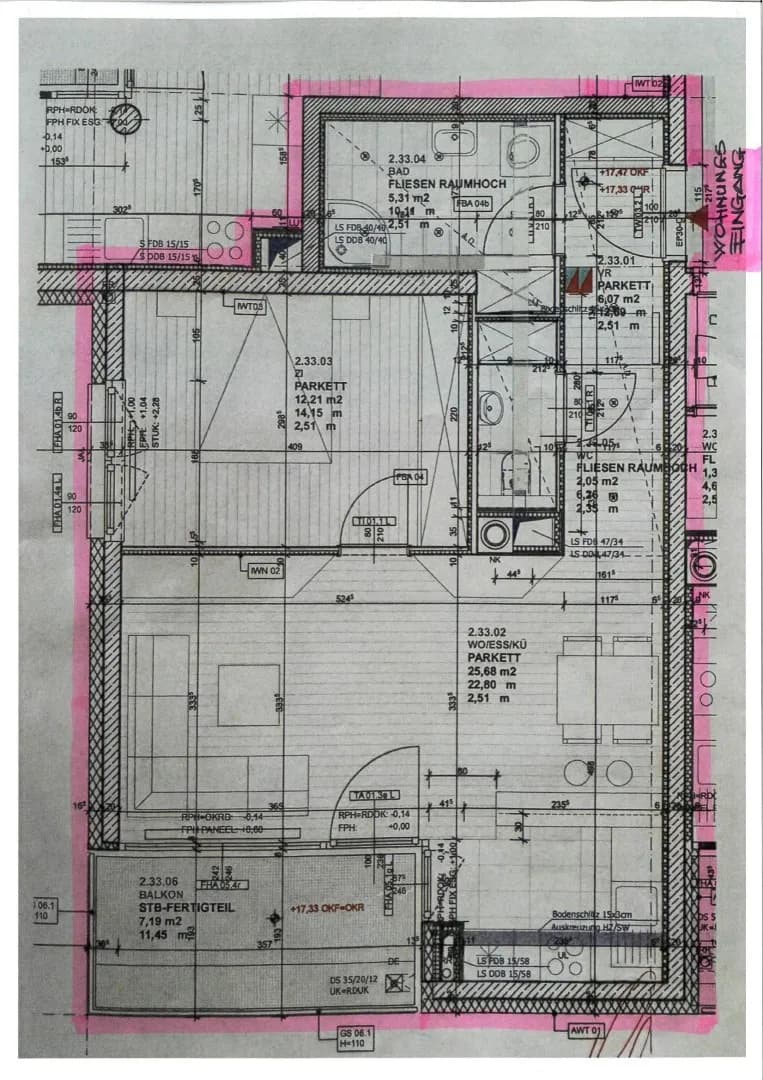 2-Zimmer-Wohnung mieten in Wien – 51,53 m², € 1.217 – Bild 34 von 34