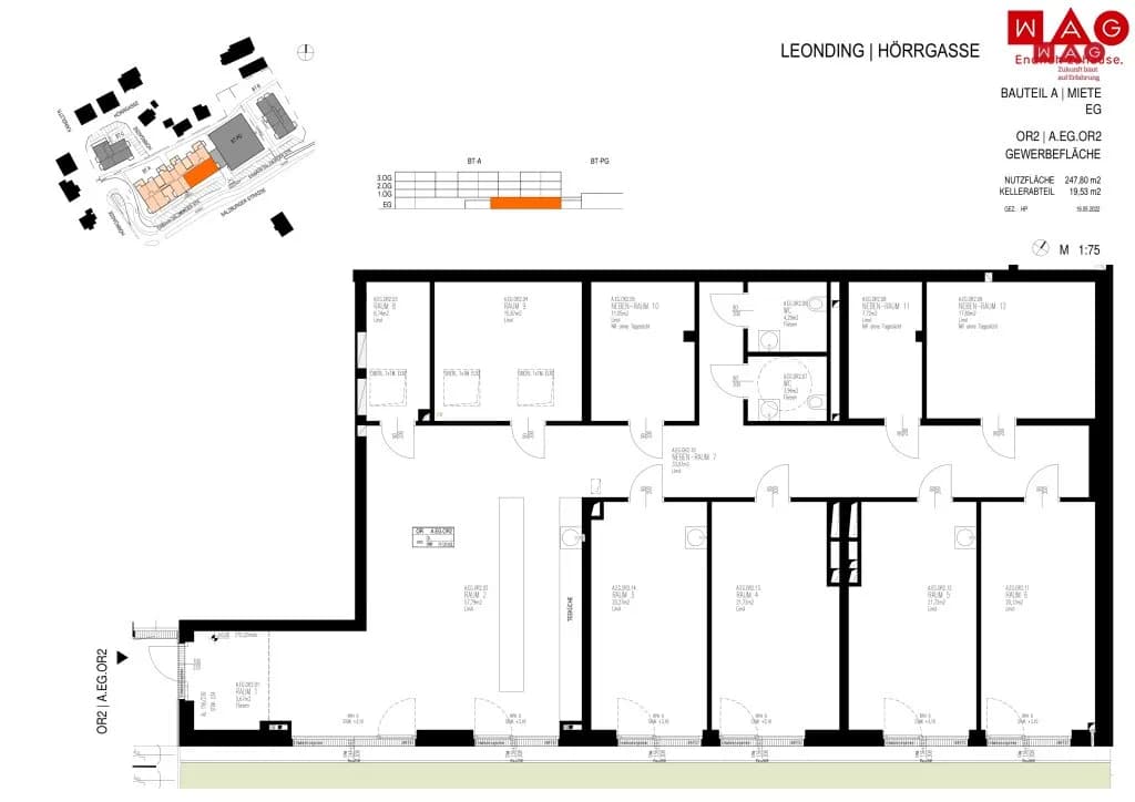 Gewerbeimmobilie mieten in Linz Land – 171 m², € 2.520 – Bild 20 von 20