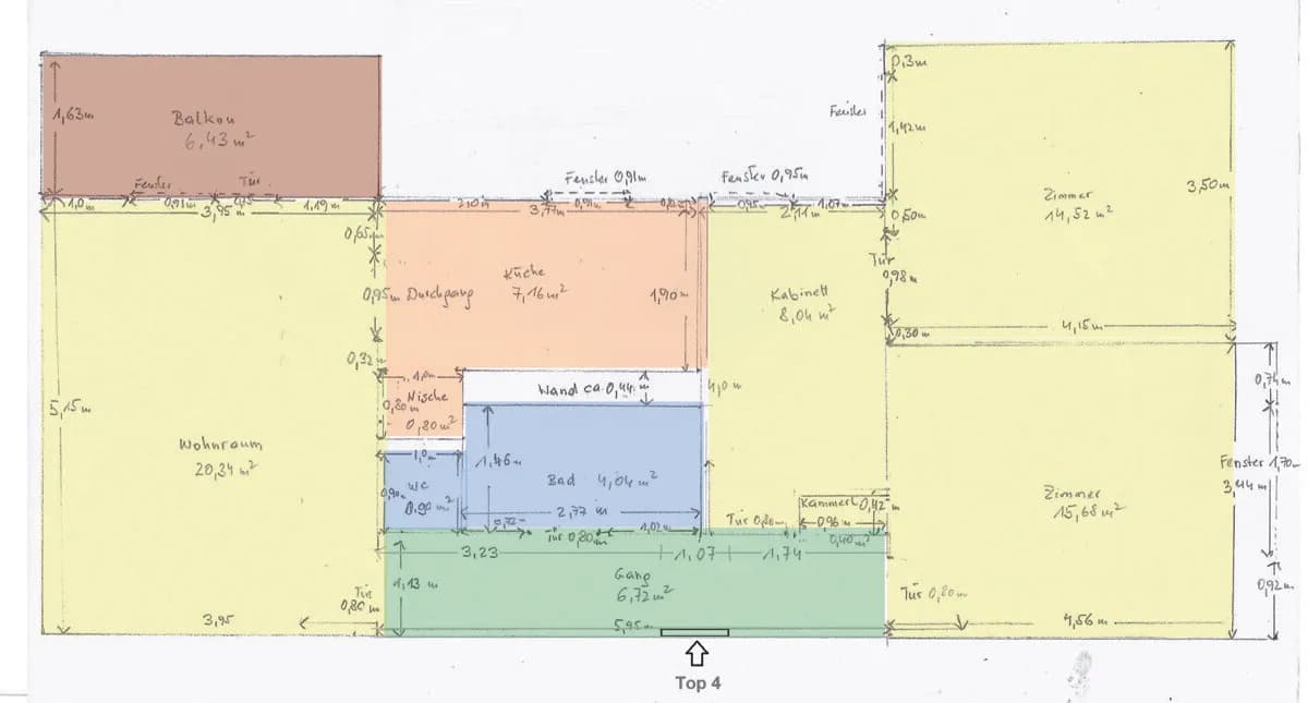 3-Zimmer-Wohnung kaufen in Wien – 81,42 m², € 549.000 – Bild 10 von 10