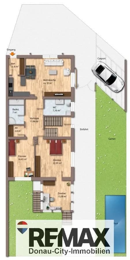 9-Zimmer-Gewerbeimmobilie kaufen in Baden – 240 m², € 599.000 – Bild 24 von 26