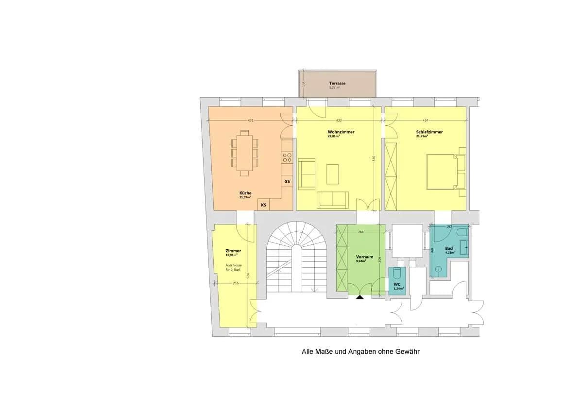 3-Zimmer-Wohnung kaufen in Wien – 94,92 m², € 649.000 – Bild 14 von 14