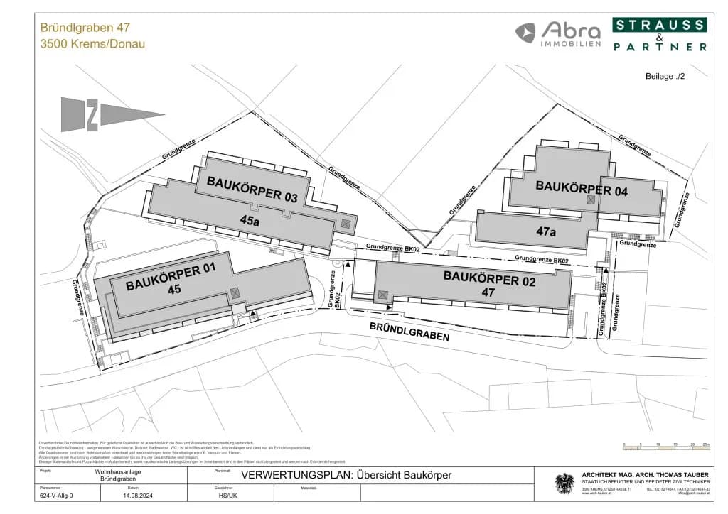 2-Zimmer-Wohnung mieten in Krems an der Donau – 51 m², € 1.125 – Bild 13 von 13