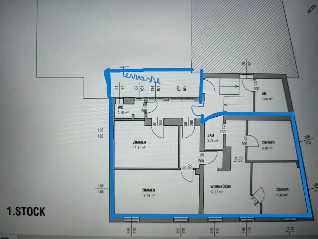 5-Zimmer-Wohnung mieten in Lilienfeld – 87,55 m², € 963 – Bild 30 von 30